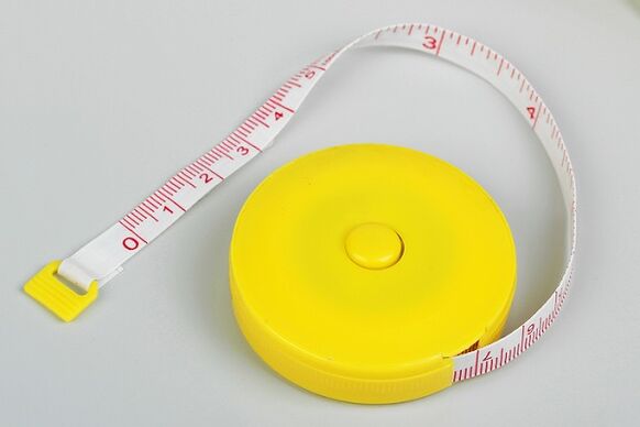 Лента за измерване на дължината на пениса